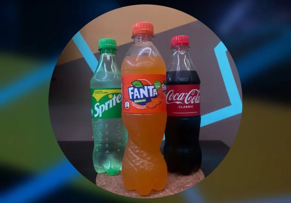 Sprite, Fanta, Coca - Cola